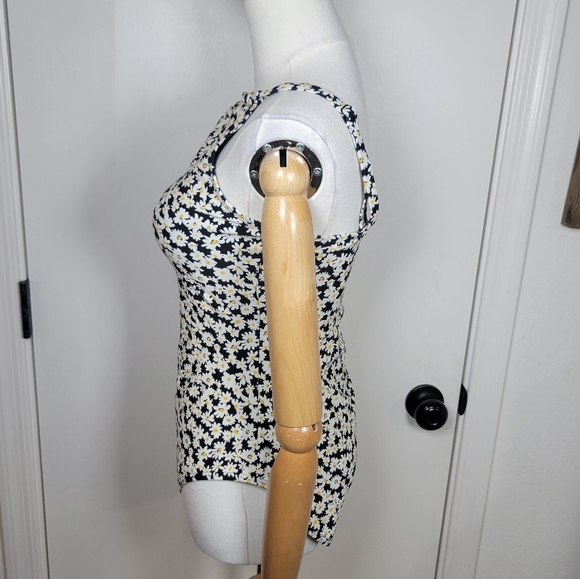 Downeast Cape Elizabeth Sunflower Swimsuit Size Small - Picture 4 of 11